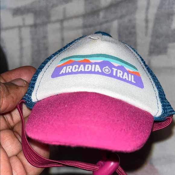 Arcadia Trail Pink and Blue Dog Hat - Picture 1 of 2